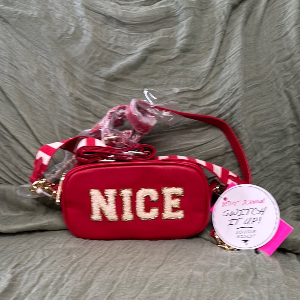 Betsey Johnson Naughty & Nice Crossbody Bag NWT
